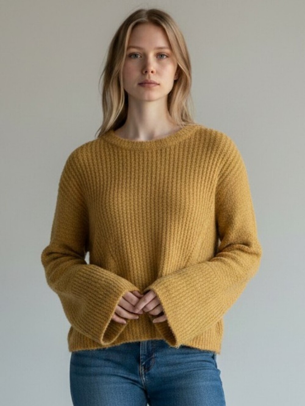 Armani Exchange Yellow Sweater (XS)